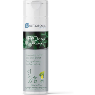 Dermoscent PYOclean Shampoo – Șampon Antimicrobian pentru Câini și Pisici – 200 ml